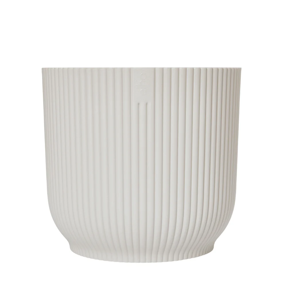 Cover Pot - Elho Vibes - 18cm Eggshell White - Image 4