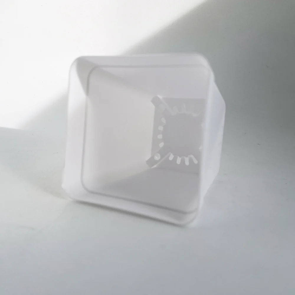 Crew Mini Pot Square - 7.5cm x 6.5cm - WHITE - Image 4