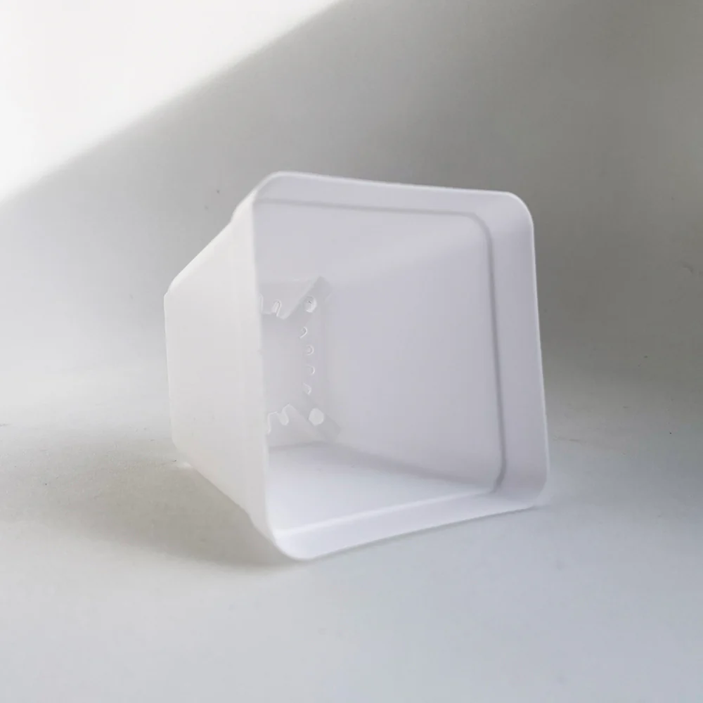 Crew Mini Pot Square - 7.5cm x 6.5cm - WHITE - Image 5