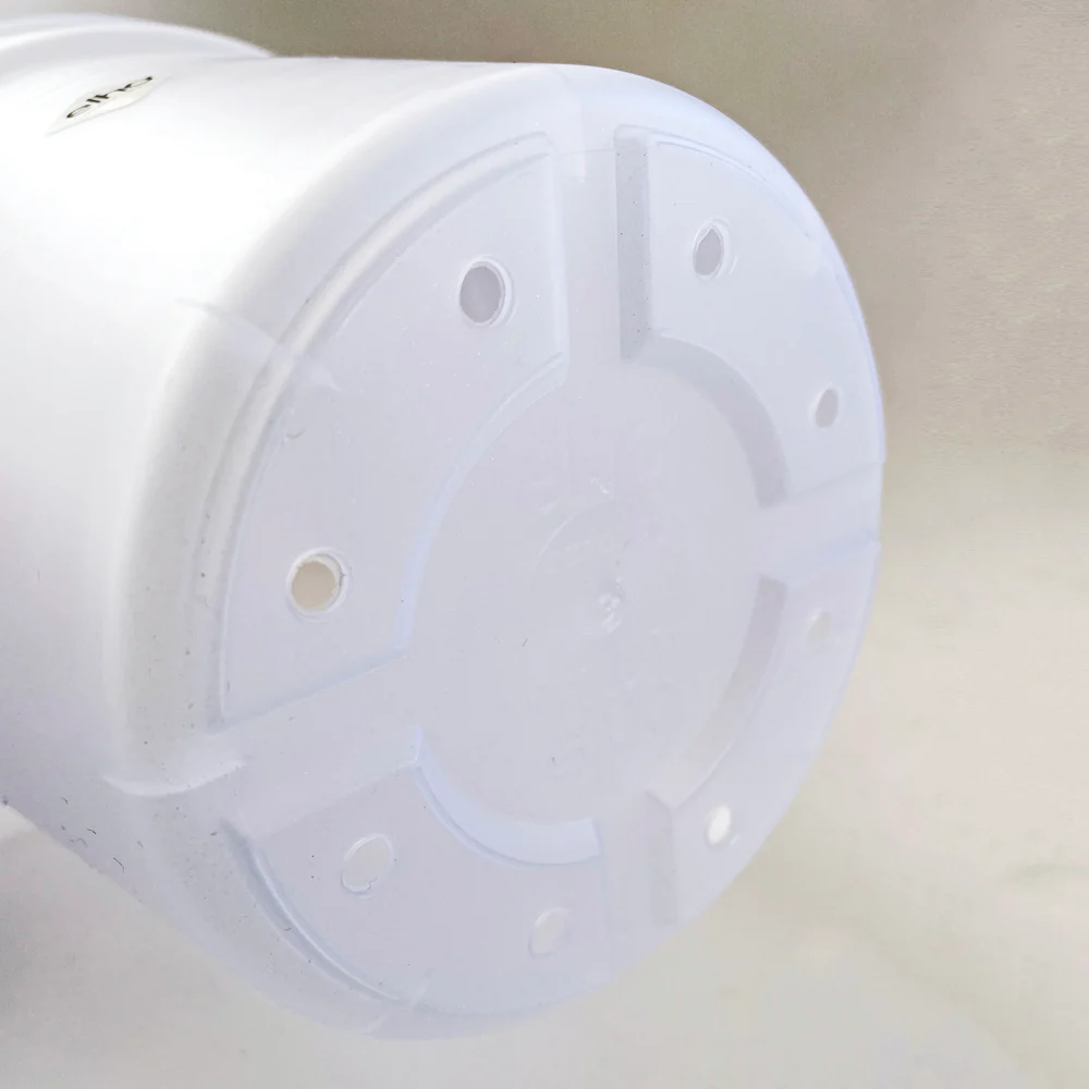 ELHO Basics Transparent Nursery Pot - 13cm wide x 12cm high - Image 3