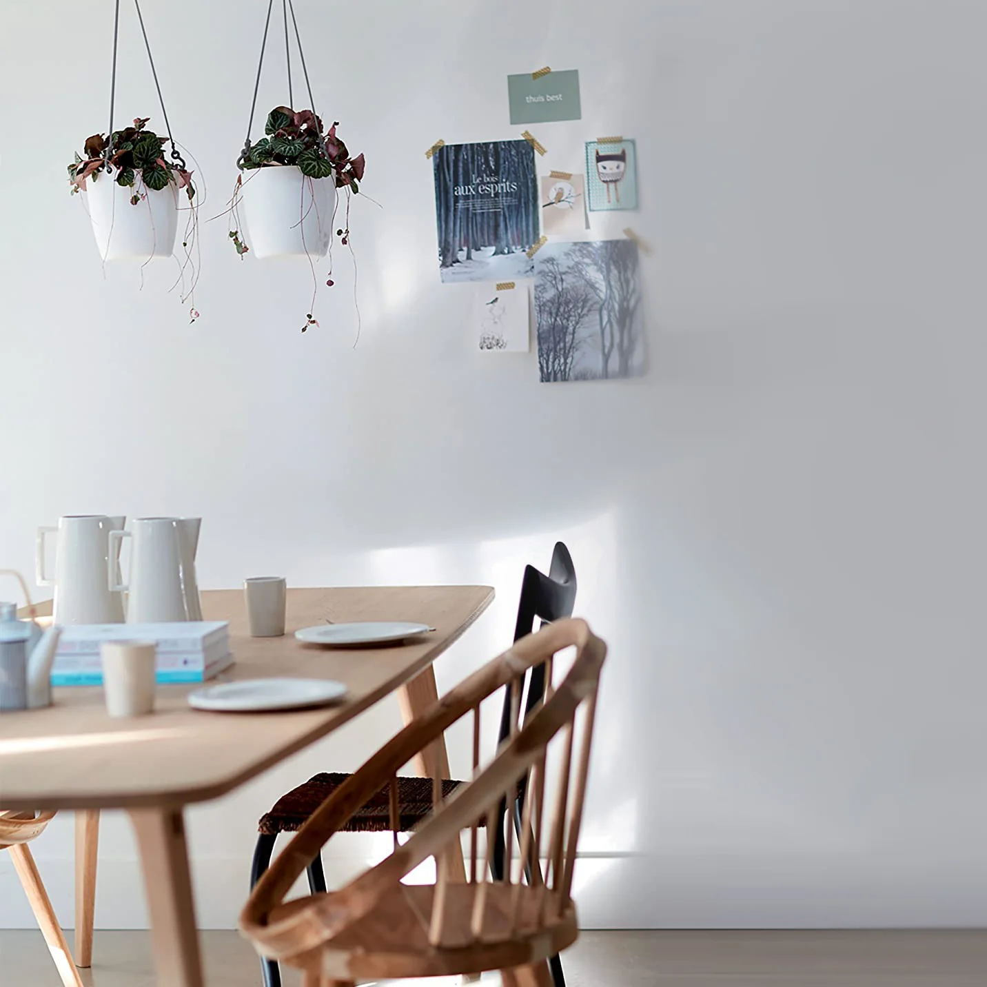 Hanging Pot - Elho Brussels - 18cm White - Image 4