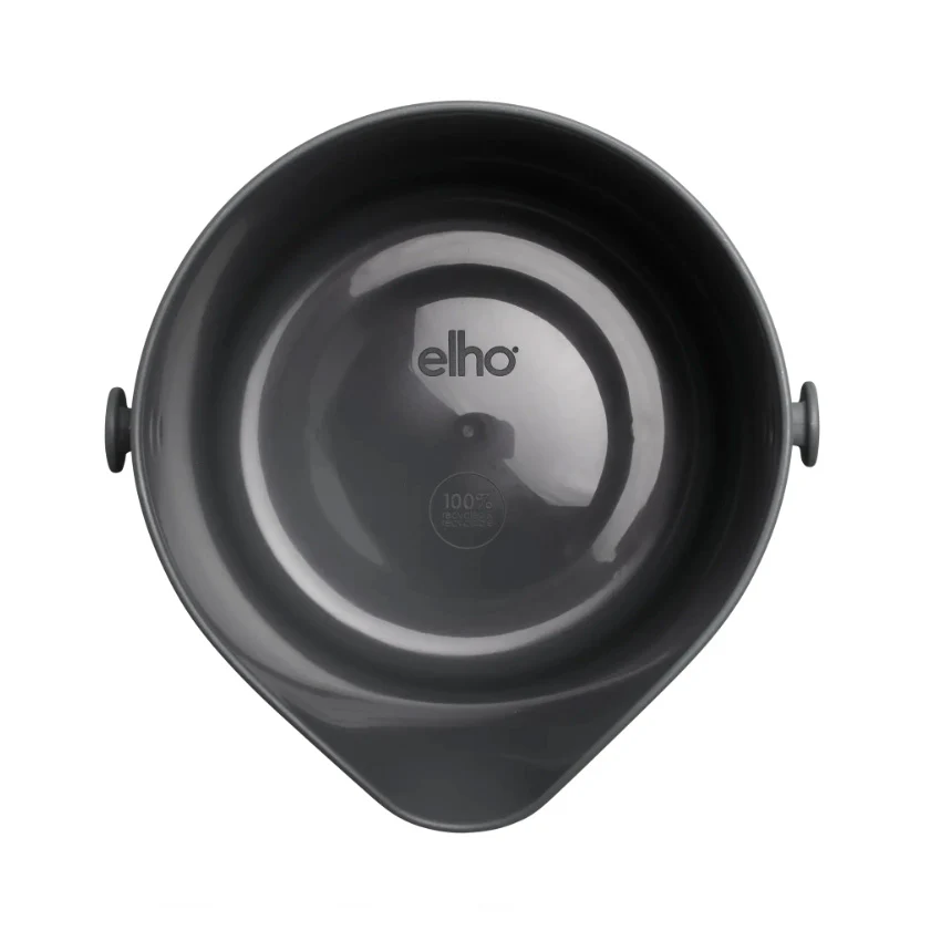 Elho Swing Stackable Hanging Pot - 100% Recycled - 18cm Charcoal - Image 5