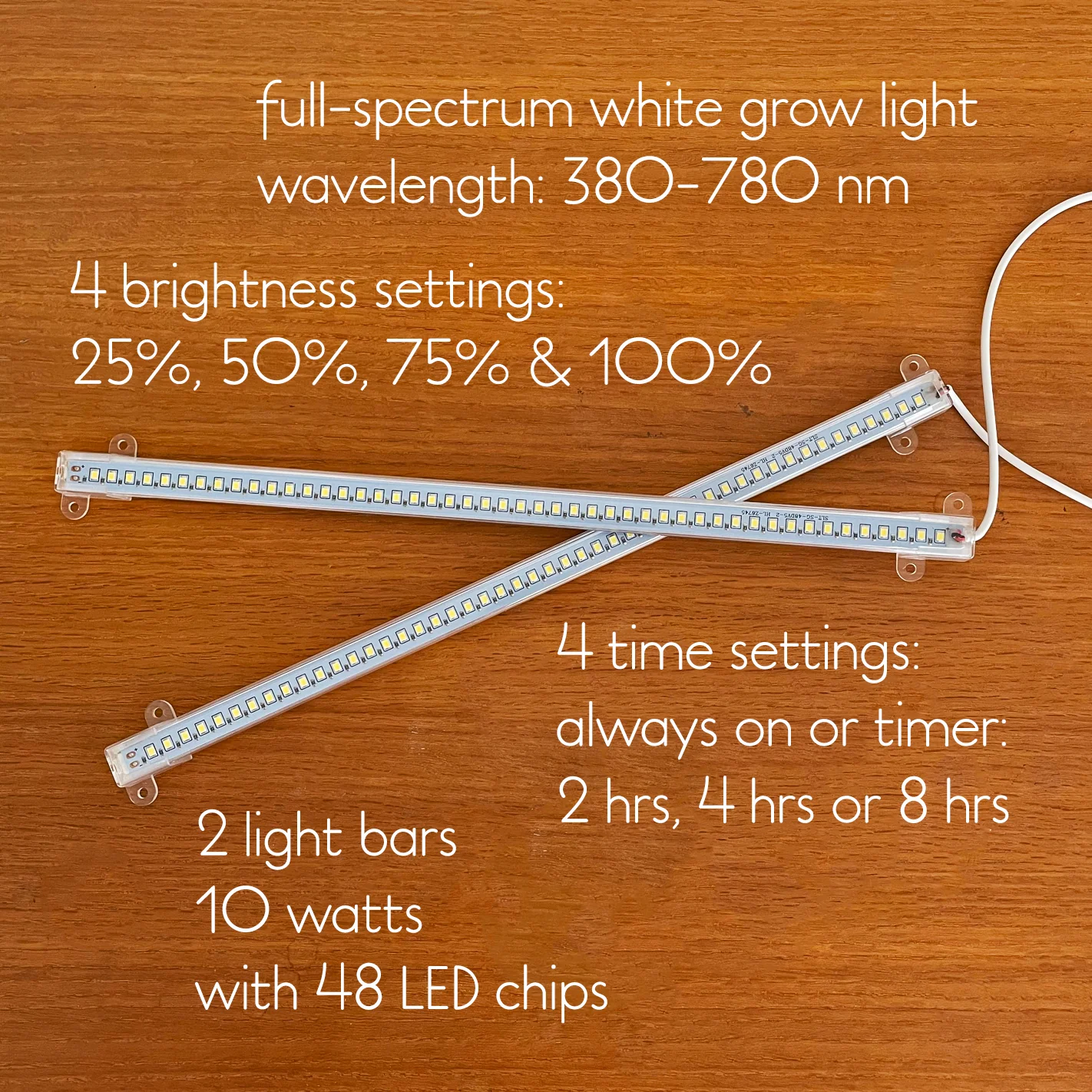 Grow Bar - Grow Light Kit with NZ plug adaptor included - Image 3