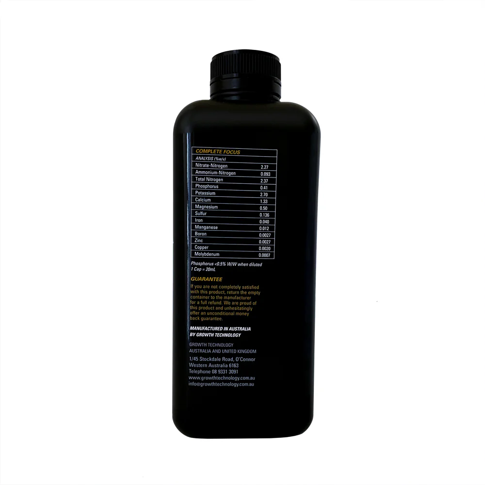 Growth Technology GT COMPLETE Focus - 1 Litre - Image 4