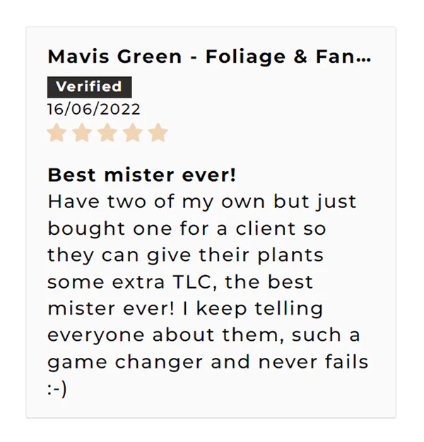 Mister 360 Super Fine Mist Spray Bottle - White 300ml - Image 3