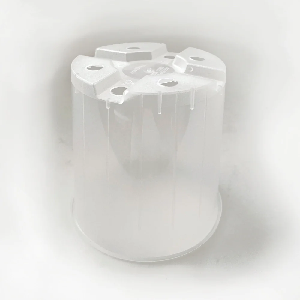 Rain 14 Clear Nursery Pot - 14cm x 12.5cm - 1.3L - from 90c each - Image 4